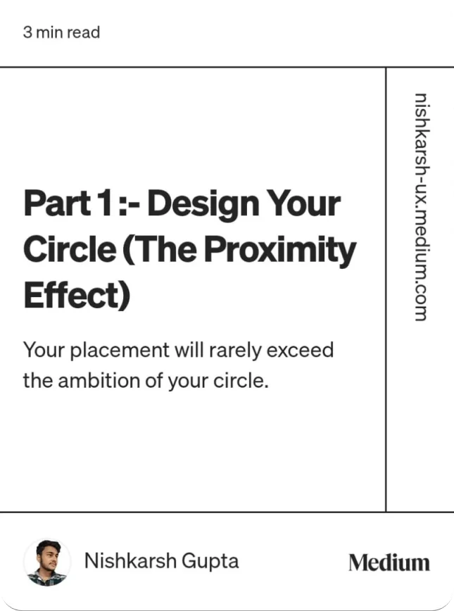 Part 1: Design Your Circle
